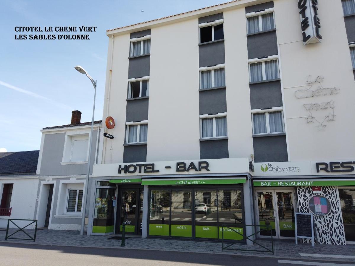 Cit'Hotel Le Chene Vert เลส์ซาบล์-โดล็อนน์ ภายนอก รูปภาพ